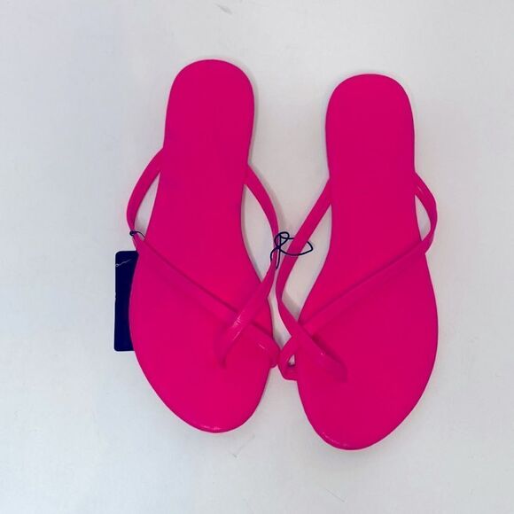 NEW…Hot Pink 💓 thong sandals size 8 from Forever21 - Picture 2 of 3